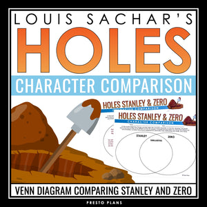 Holes Character Analysis Assignment - Comparing Stanley and Zero - Louis Sachar