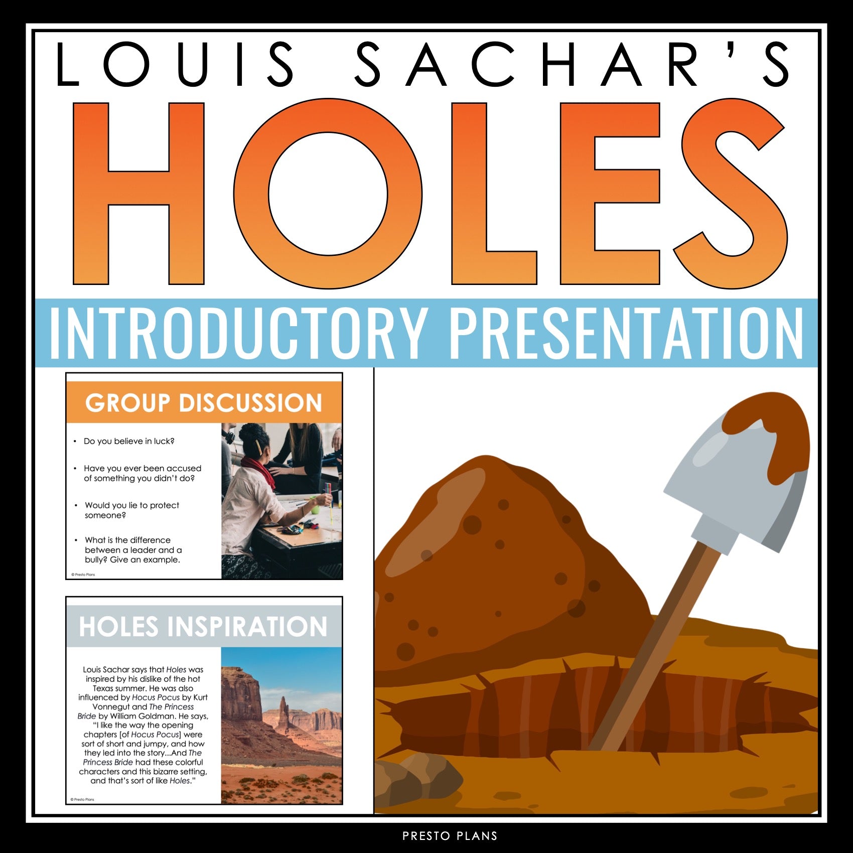 Introduction to Holes by Louis Sachar 