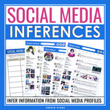 Inference Activity - Making Inferences on Social Media Reading Assignments