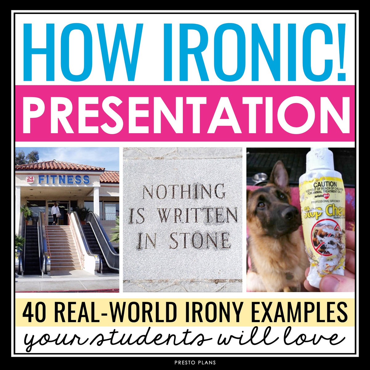 Irony - Funny Real-Life Photo Examples of Situational Irony Presentati ...