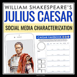 Julius Caesar Character Assignment - Caesar's Social Media Page - Shakespeare