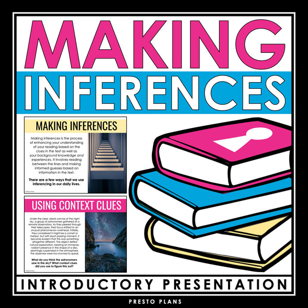 Inference Presentation - Introduction to Making Inferences in Reading Slideshow