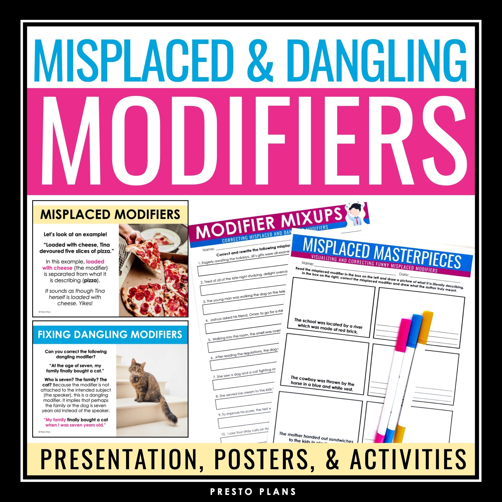 Misplaced Modifiers Worksheet Squinting And Dangling Modifiers