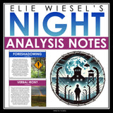 Night by Elie Wiesel Analysis Notes - Presentation Analyzing Literary Devices