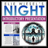 Night by Elie Wiesel Introduction Presentation - Discussion, Biography, Context
