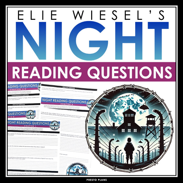 Night by Elie Wiesel Questions - Comprehension and Analysis Chapter Questions