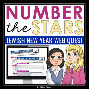 Number the Stars Assignment - Nonfiction Research Jewish New Year Web Quest