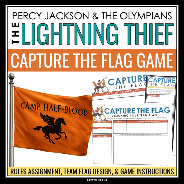 Percy Jackson and The Lightning Thief Activity - Capture the Flag Camp Game