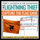 Percy Jackson and The Lightning Thief Activity - Capture the Flag Camp Game