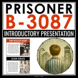 Prisoner B-3087 by Alan Gratz Introduction Slides Discussion, Biography, Context