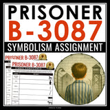 Prisoner B-3087 by Alan Gratz Symbolism Activity - Analyze Symbols in the Novel