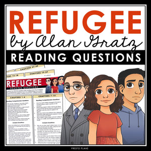 Refugee by Alan Gratz Questions - Comprehension and Analysis Chapter Questions