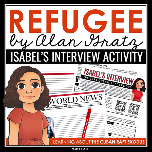 Refugee by Alan Gratz Activity - Isabel's Interview Assignment Cuban History