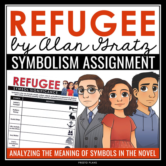 Refugee by Alan Gratz Symbolism Assignment - Analyzing Symbols in the Novel