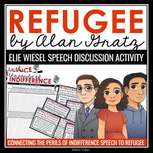 Refugee by Alan Gratz Activity The Perils of Indifference Elie Wiesel Connection