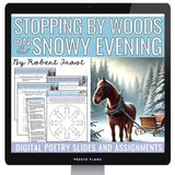 Stopping by Woods on a Snowy Evening by Robert Frost Digital Poetry Lesson