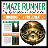 The Maze Runner Introduction Presentation - Novel Discussion, Author, Context