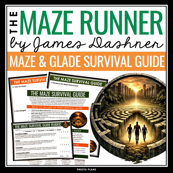 The Maze Runner Project - Maze and Glade Survival Guide Writing & Advice Video