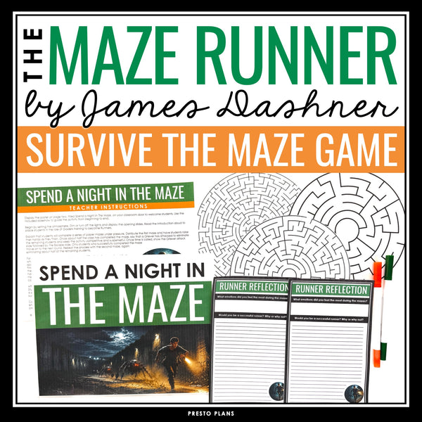 The Maze Runner Activity - Spend The Night in the Maze Fun Simulation Game