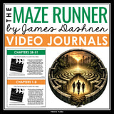 The Maze Runner Writing Prompts - Video Clips and Journal Writing Topics
