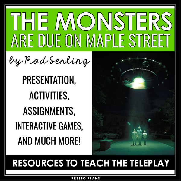the monsters are due on maple street book The Monsters Are Due on Maple Street Twilight Zone