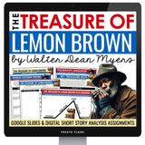 The Treasure of Lemon Brown by Walter Dean Myers – Digital Short Story Lesson