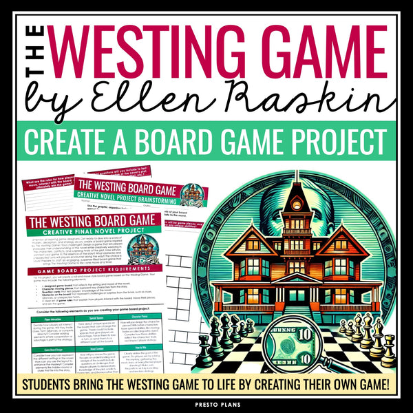 The Westing Game Final Creative Project - Design Your Own Novel Board Game