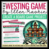 The Westing Game Final Creative Project - Design Your Own Novel Board Game