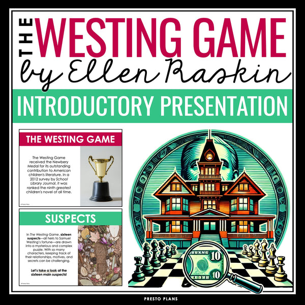 The Westing Game Introduction Presentation - Discussion, Biography & Context