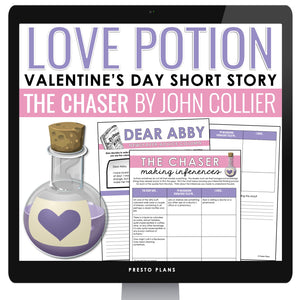 Valentine's Day Short Story - The Chaser by John Collier Digital Activities