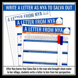 A Long Walk to Water Assignment – Letter from Nya to Salva Creative Writing