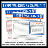 A Long Walk to Water Activity - Salva Dut's Speech Analysis and Discussion