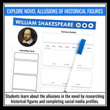 A Wrinkle in Time Activity - Allusion Literary Device Social Media Assignment