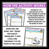 A Wrinkle in Time Activity -  Descriptive Writing Assignment - Wrinkled Writing