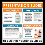 Nonfiction Reading Comprehension Article and Activities - Penicillin Discovery