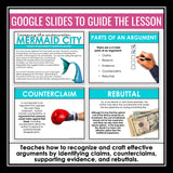 Argument Writing Introduction and Digital Escape Room Essay Reading Activity