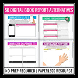 Assignments for Any Novel or Short Story - Digital Reading Response (Vol 2)