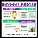 Nonfiction Reading Comprehension Digital Article & Activities - World Records
