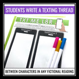 Character Texting Analysis Creative Assignment For Any Novel or Short Story