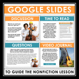 Nonfiction Reading Comprehension Digital Activities - Find Your Dream Job