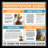 Nonfiction Reading Comprehension Article and Activities - Find Your Dream Job