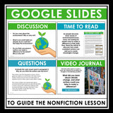 Nonfiction Reading Comprehension Digital Activities - Eco-Friendly Living