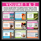English Bell Ringers Bundle - Creative Weekly ELA Warm Ups - All Digital Volumes