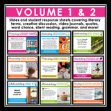 English Bell Ringers Bundle - Creative Weekly ELA Warm Ups - All Print Volumes