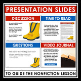 Nonfiction Reading Comprehension Article and Activities - Cliff Young Farmer