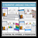 Figurative Language Escape Room Literary Devices Breakout Activity - Observatory