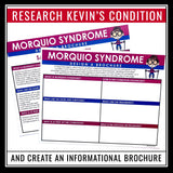 Freak the Mighty Assignment - Nonfiction Brochure Writing for Morquio Syndrome