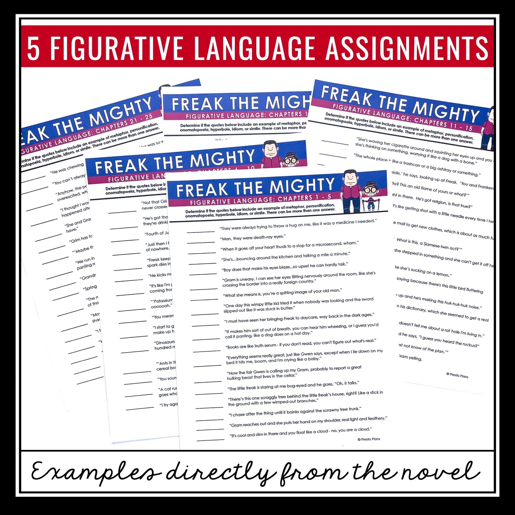 Freak the Mighty Plot Diagram Assignment Analyzing Plot Structure