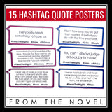 Freak the Mighty Posters - Hashtag Quote Bulletin Board Rodman Philbrick Novel