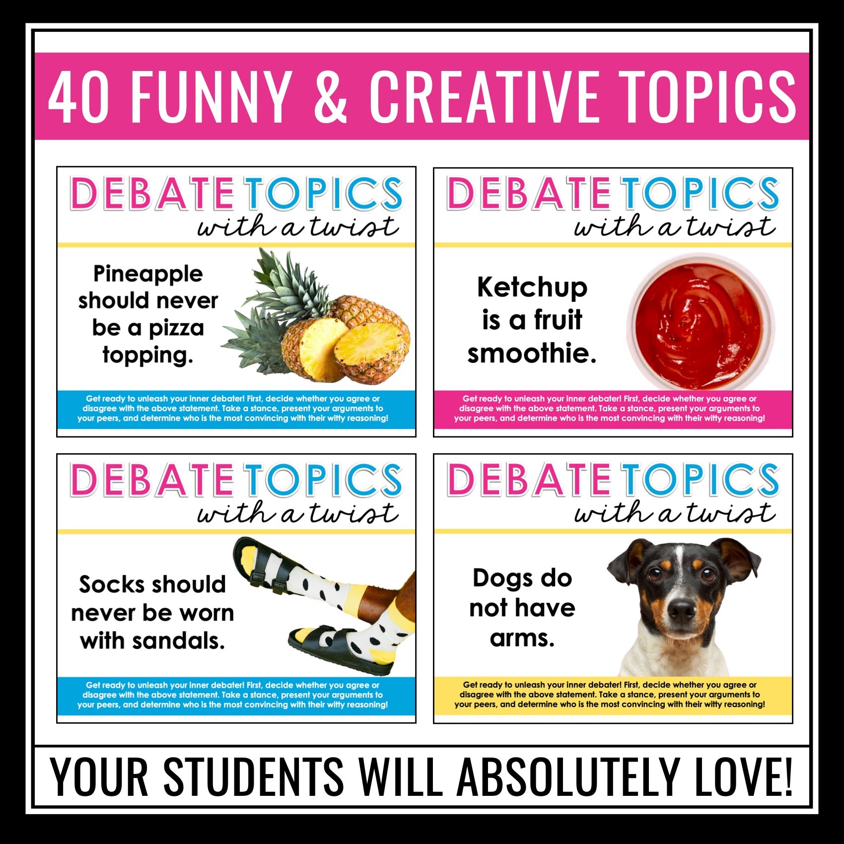 Funny Debate Topics 40 Creative Discussion Debate Ideas For Middle O funny-debate-topics-40-creative-discussion-debate-ideas-for-middle-o